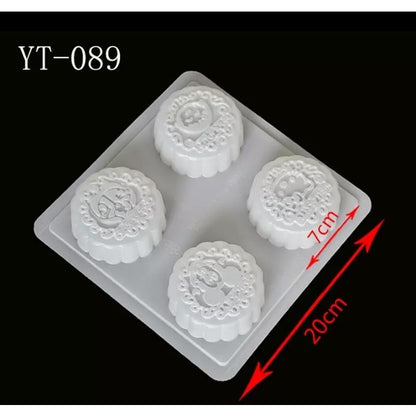 Pekanbaru Cetakan Agar Plastik Mooncake / Kue Bulan Per Pcs