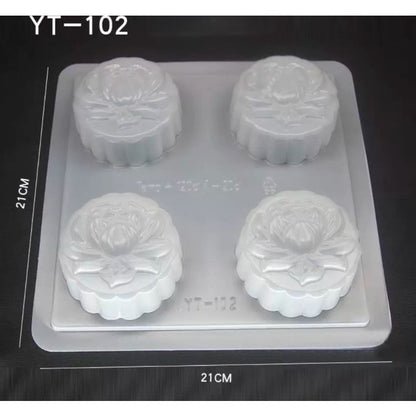 Pekanbaru Cetakan Agar Plastik Mooncake / Kue Bulan Per Pcs