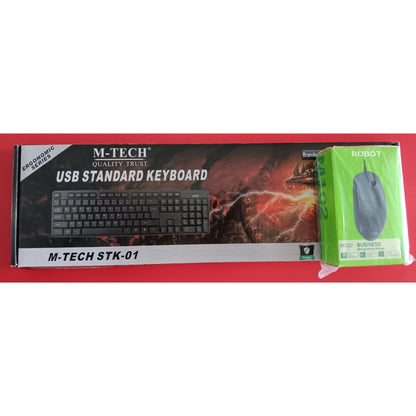 Pekanbaru Mouse Keyboard M-Tech - Robot