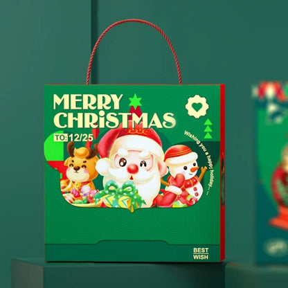 Pekanbaru Christmas Hampers Bag / Kotak Hampers Natal Handle Tali 17X5X17Cm