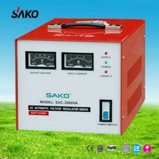 Pekanbaru Stabilizer Sako Svc-3000 Stabil Sako Svc3000 3Kva