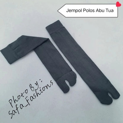 Pekanbaru Kaos Kaki Jempol Muslimah Polos Warna/ Kaos Kaki /Kaus Kaki Muslimah