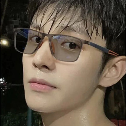 Pekanbaru Kacamata Sport Photochromic Anti Radiasi Ultralight Tr90 Kacamata Fashion