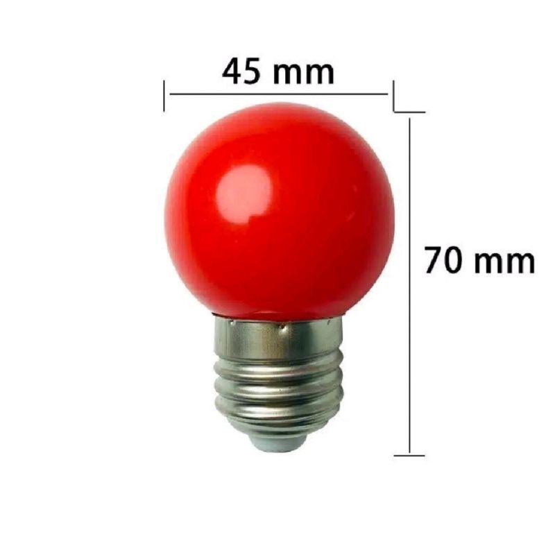 Pekanbaru Lampu Led Ping Pong / Lampu Hias / Lampu Dekorasi Warna Warni 3W Watt E27 Myvo
