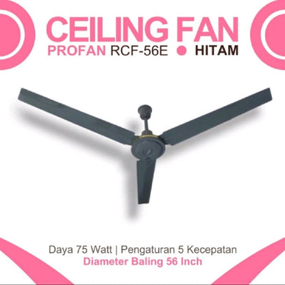 Pekanbaru Profan  - Ceiling Fan Profan 56" Pr-56E / Kipas Angin Gantung Profan Pr 56E