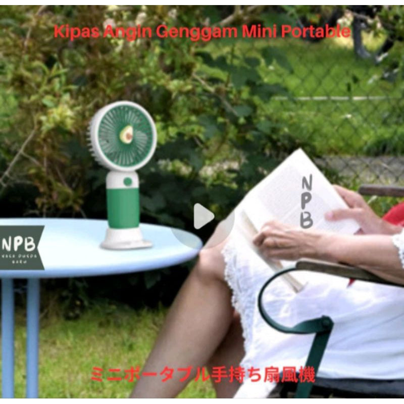 Pekanbaru Kipas Angin (Baterai)Mini Fan Genggam Tangan Portable Stand Holder