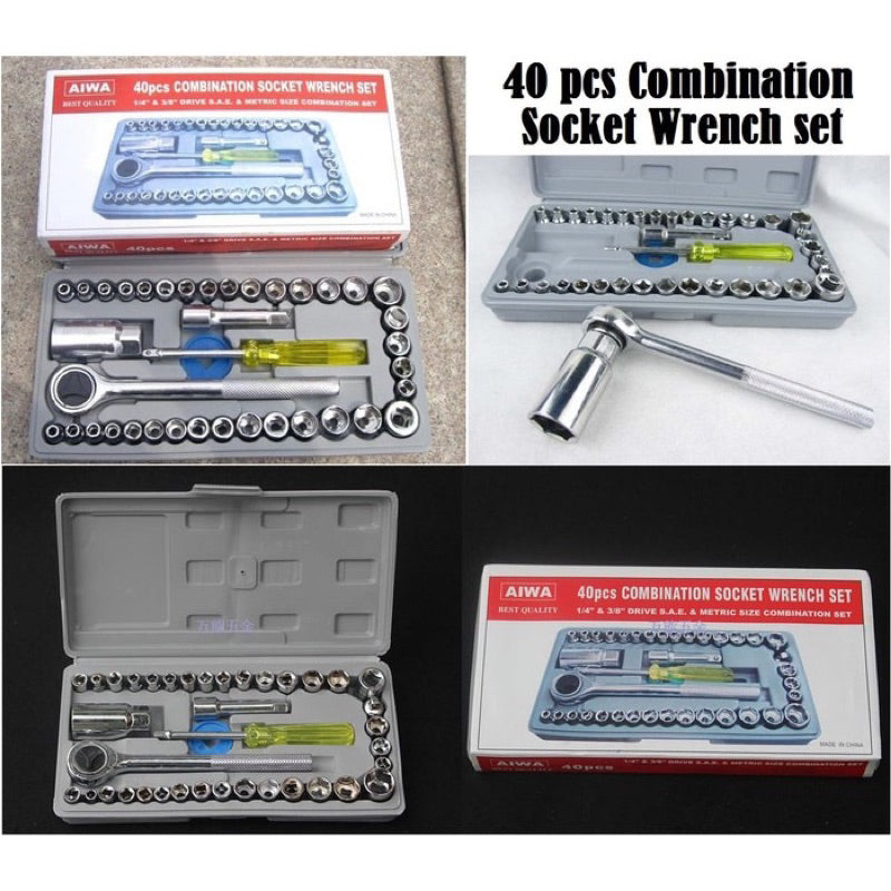 KUNCI SHOCK PAS 40 MULTIPURPOSE COMBINATION SOCKET