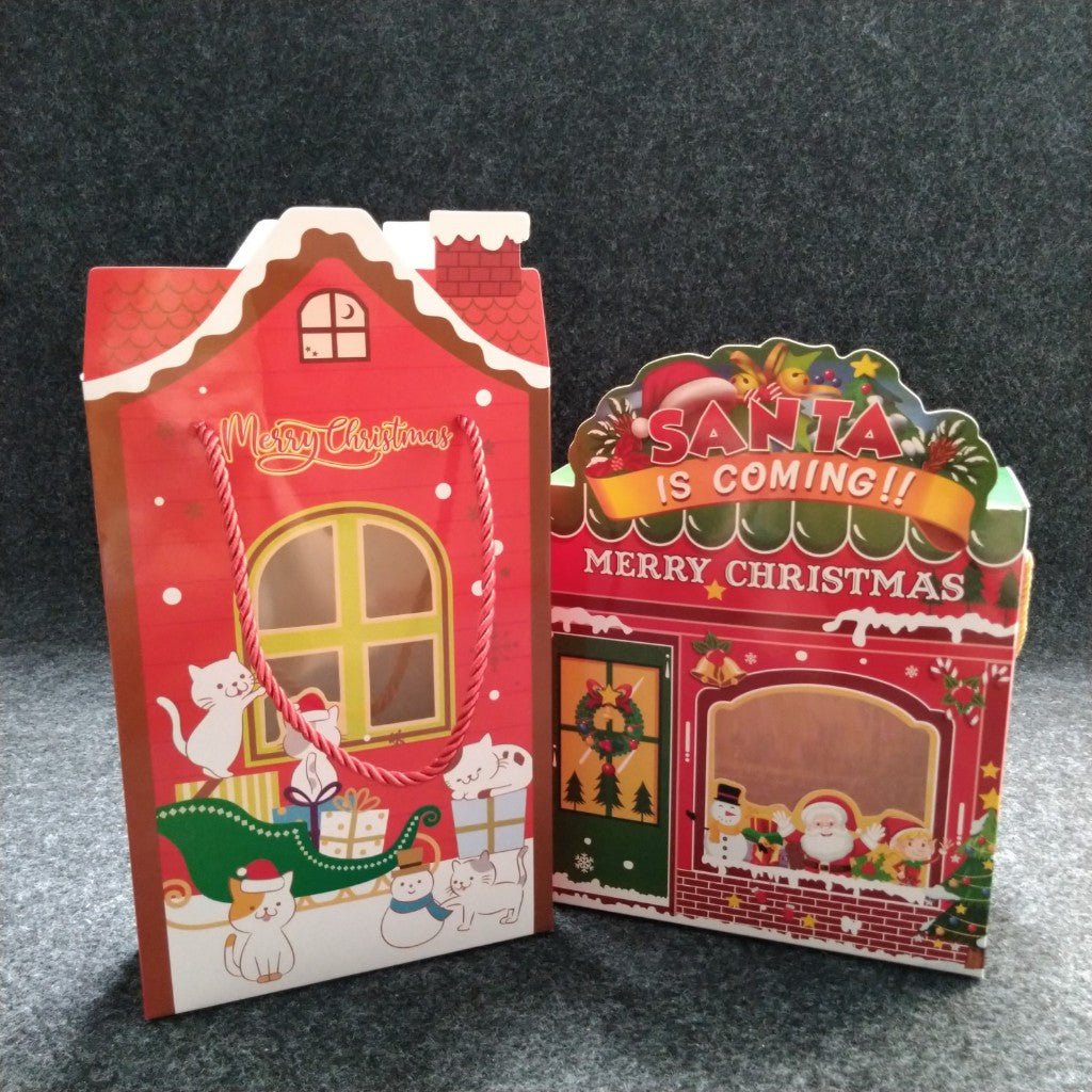 Pekanbaru Christmas Hampers Box / Kotak Hampers Natal Model Rumah