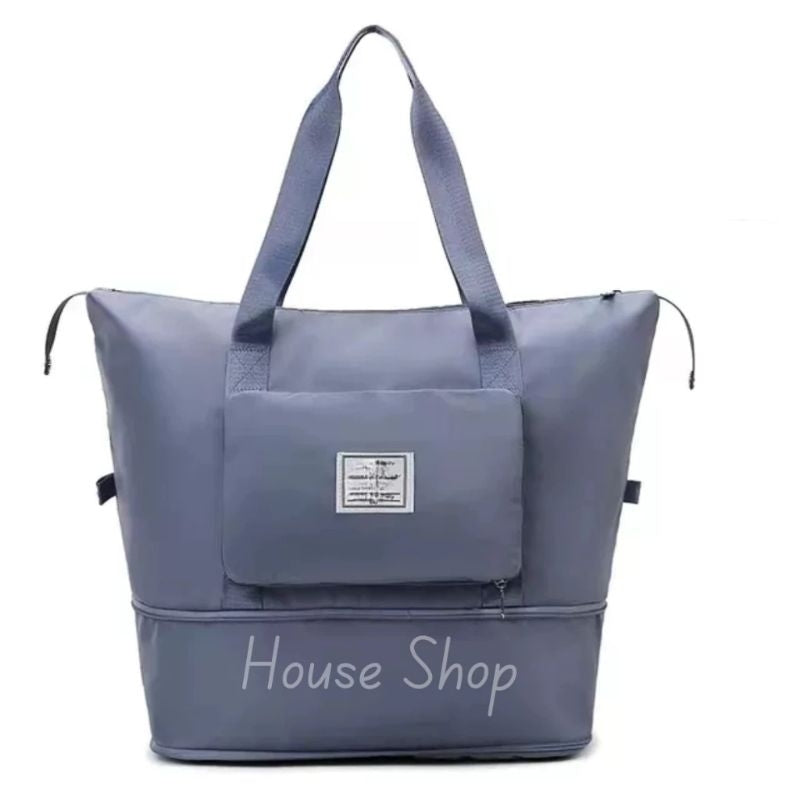 Pekanbaru Travel Bag Duffle Bisa Lipat/ Tas Travel Gym Bag Tas Fitness Waterproof