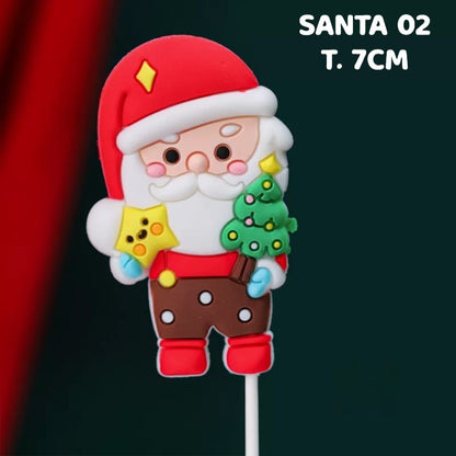 Pekanbaru Christmas Mini Topper / Topper Kue Natal Mini