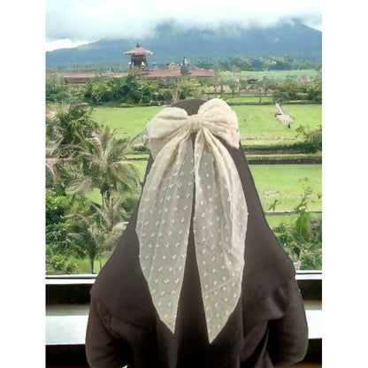 Pekanbaru Pita Rambut Aurelia Polkadot / Pita Hijab Aurelia Polkadot