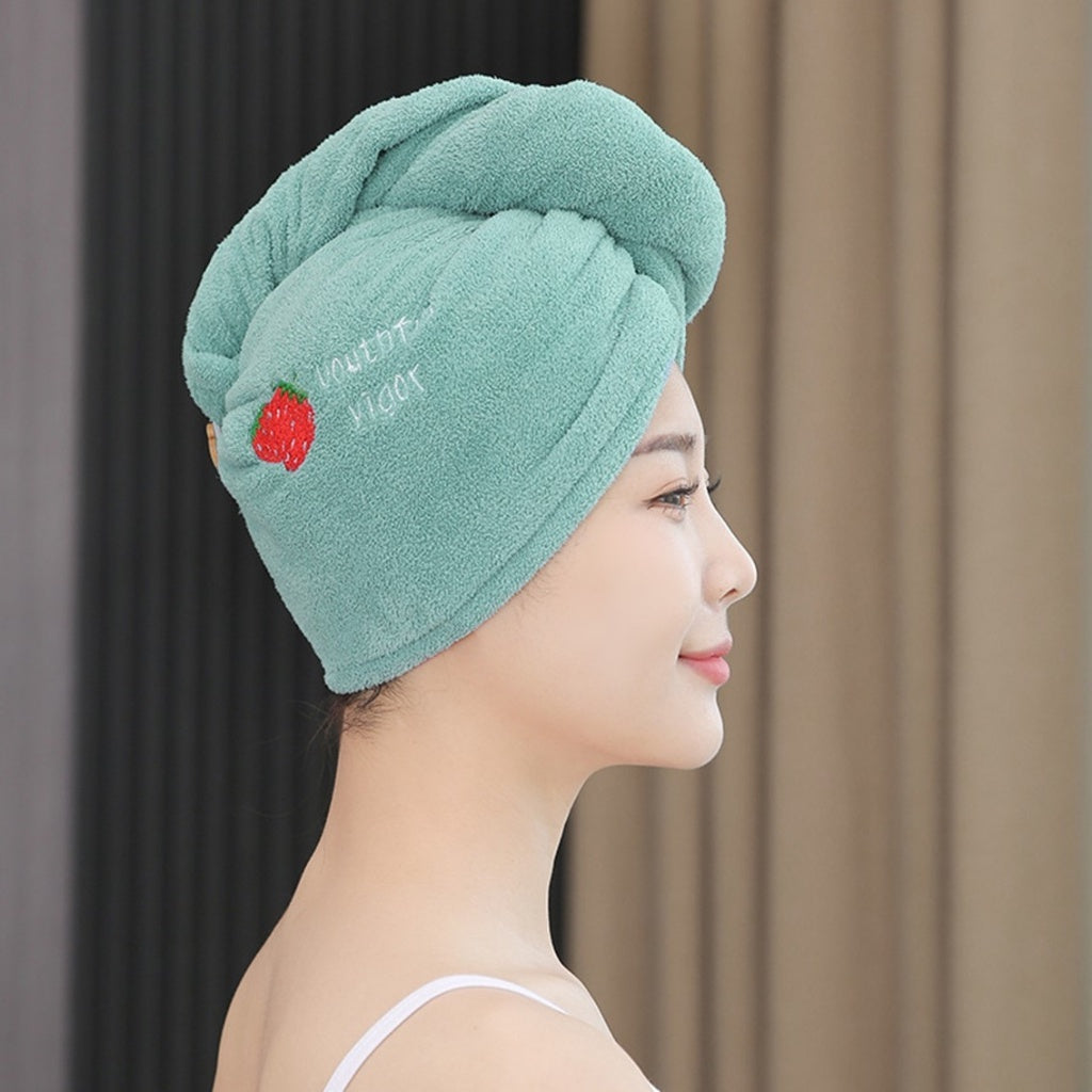 [TQ] Handuk Keramas Pengering Rambut Wanita Cepat Kering Fashion Anduk Kepala Magic Towel Hair Towel