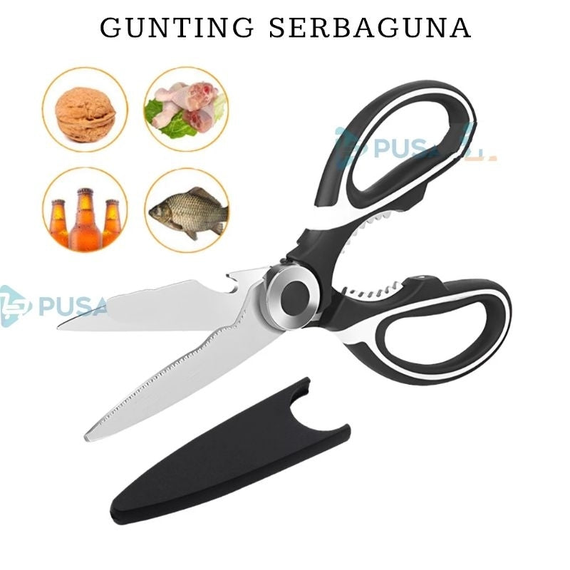 Pekanbaru Gunting Dapur Multifungsi Pemotong Tulang Ayam