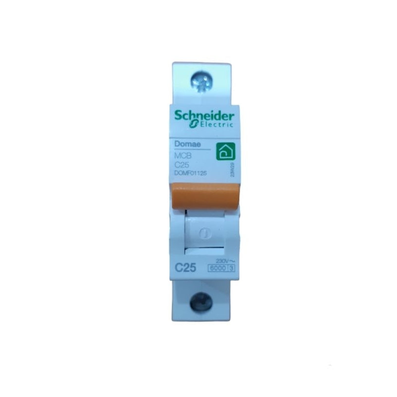 Pekanbaru Mcb Schneider Domae 2A 4A 6A 10A 16A 20A 25A 32A Original Warna Oren