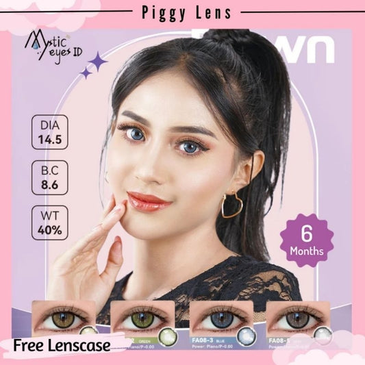 Pekanbaru Softlens Dawn By Mysticeyes 14.5Mm Normal Minus /Kacamata Minus Mines Soflents Kontaklens
