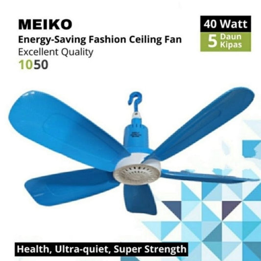 Pekanbaru Kipas Angin Gantung Meiko Mk-1050 40Watt / Ceiling Fan Meiko Mk 1050 40W / Helifan Meiko / Kipas Gantung