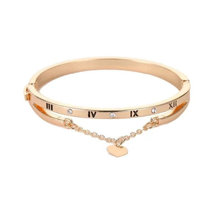 Pekanbaru Gelang Bracelets Fashion Swan Cuff Bracelet With Zircon Women Animal Bird
