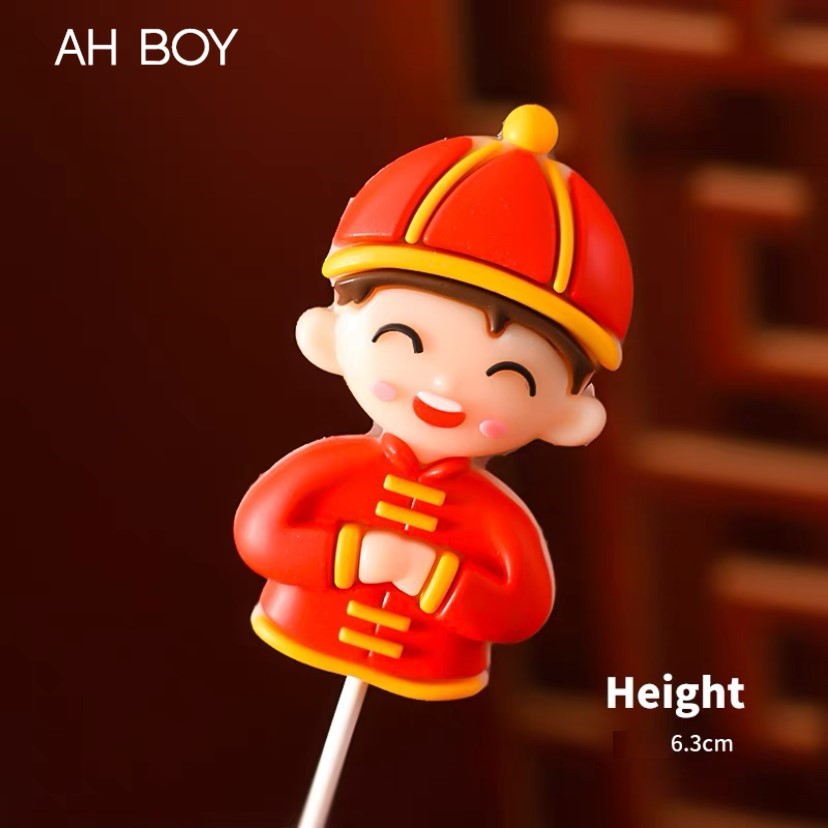 Pekanbaru Cny Cupcake Topper / Topper Imlek Kecil Berbagai Model