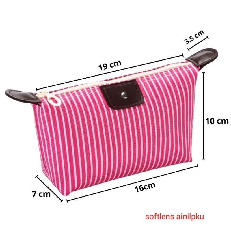 Pekanbaru Travelmate Cosmetic Pouch Dompet Kosmetik Tempat Taruh Make Up