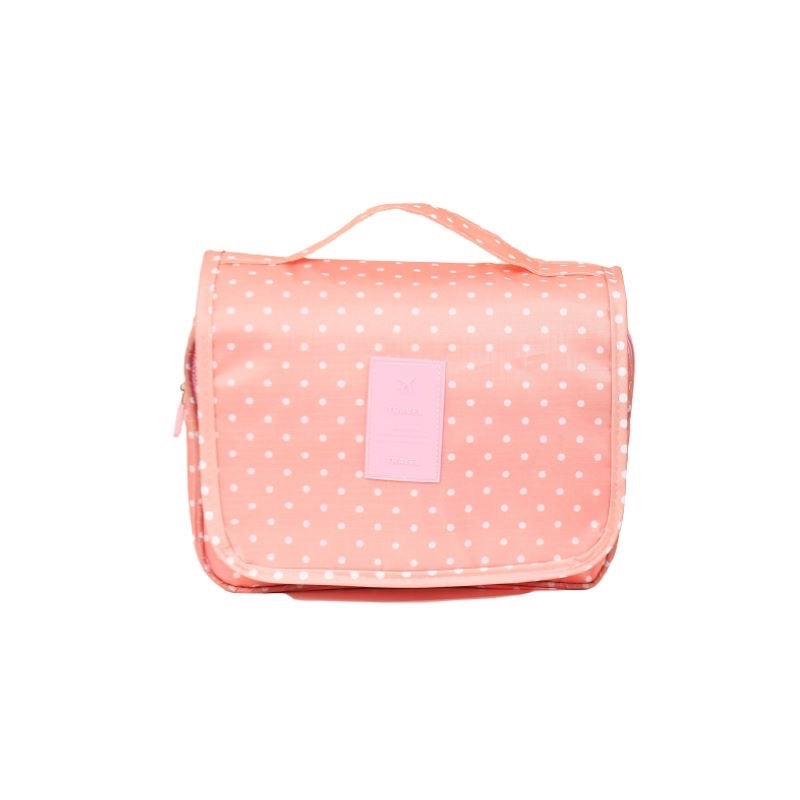 HR- TAS KOSMETIK MANDI GANTUNG Travel Bag Storage Make Up TAS KOSMETIK MANDI GANTUNG Tas Penyimpanan Kosmetik Perlengkapan Mandi Pouch Makeup Wanita Serbaguna Traveling Original Bahan Tebal