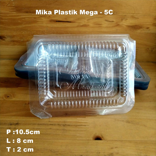 Pekanbaru Box / Kotak Mika Plastik Mega - 5C Per Pack