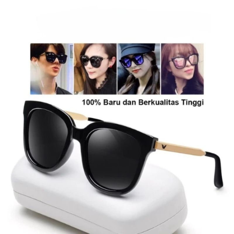 Pekanbaru Kacamata Anti Radiasi Korea Fashion Sunglasses Wanita & Pria Unisex