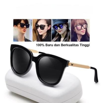 Pekanbaru Kacamata Anti Radiasi Korea Fashion Sunglasses Wanita & Pria Unisex