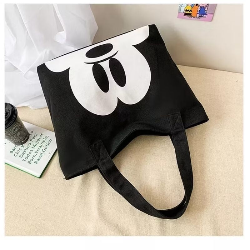 Pekanbaru Tote Bag Tas Samping Kanvas Totebag  Karakter Kartun Lucu Wanita Fashion