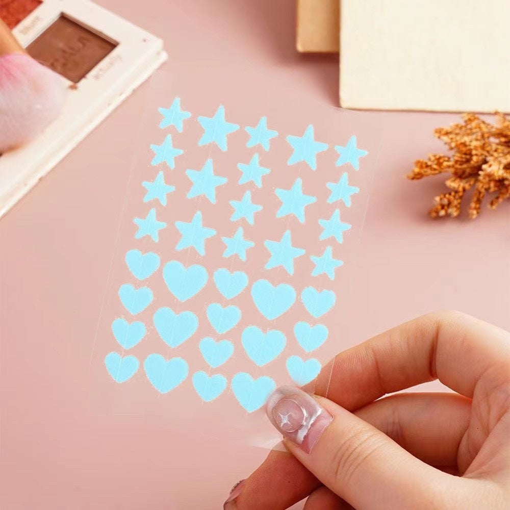HR- Stiker Jerawat 36pcs Transparan Invisible Acne Pimple Patch Sticker Jerawat Untuk Harian Menutup Jerawat