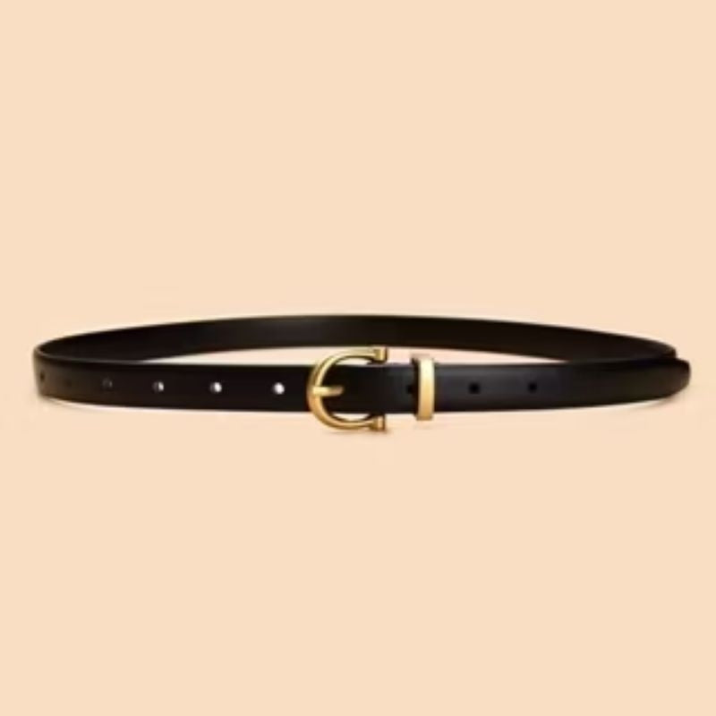 Pekanbaru Ikat Pinggang Gesper Belt Kecil Wanita Bahan Kulit Pu / Tali Pinggang Wanita / Gesper