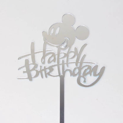Pekanbaru Cake Topper Akrilik Happy Birthday / Mother'S Day / Father'S Day Ukuran Besar (Instan Only)