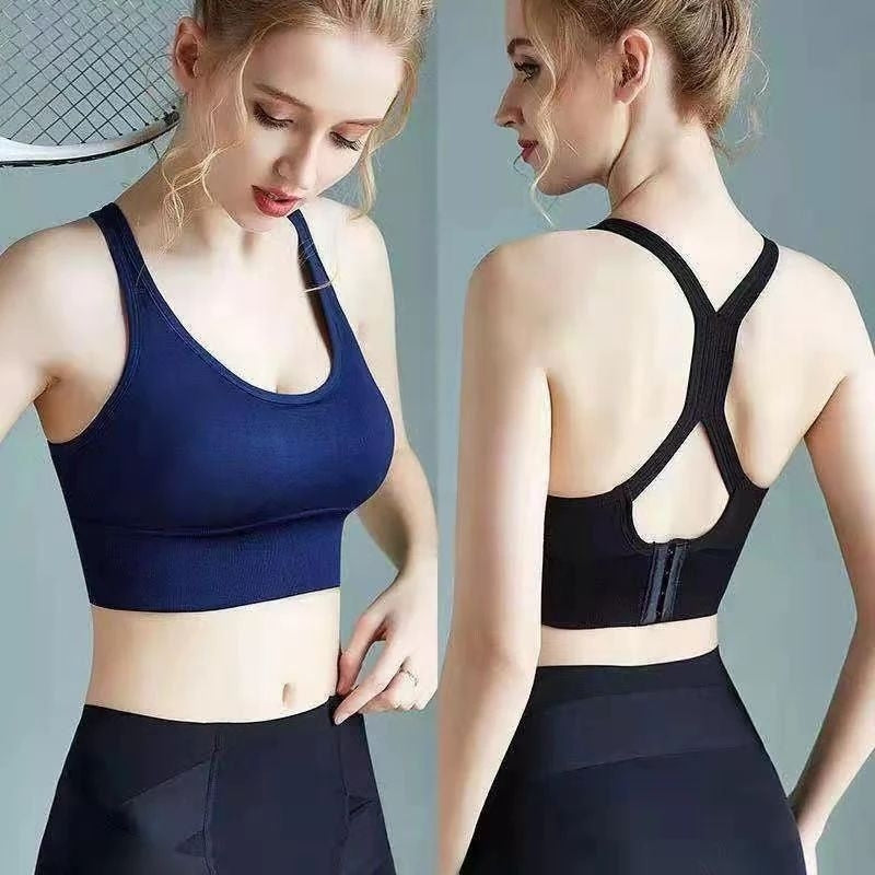 Pekanbaru Bh Sport Bra Silang Gym Bra Olahraga Push Up Wanita Tanpa Kawat