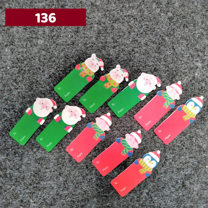 Pekanbaru Christmas Hang Tag / Tag Natal Berbagai Motif Per Pack