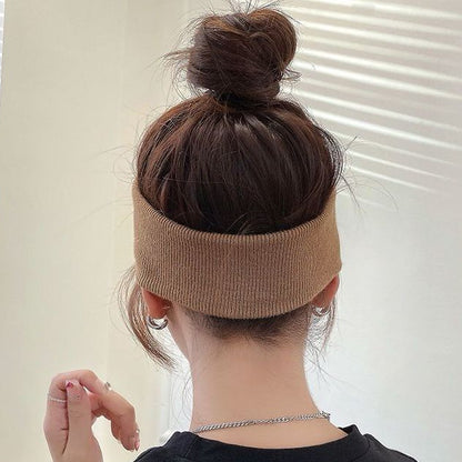 [littlecrab] Headband Karet Rajut Cicistory Bando Kepala Sporty Bandana Olahraga Bahan Elastis Korean Style Fashion
