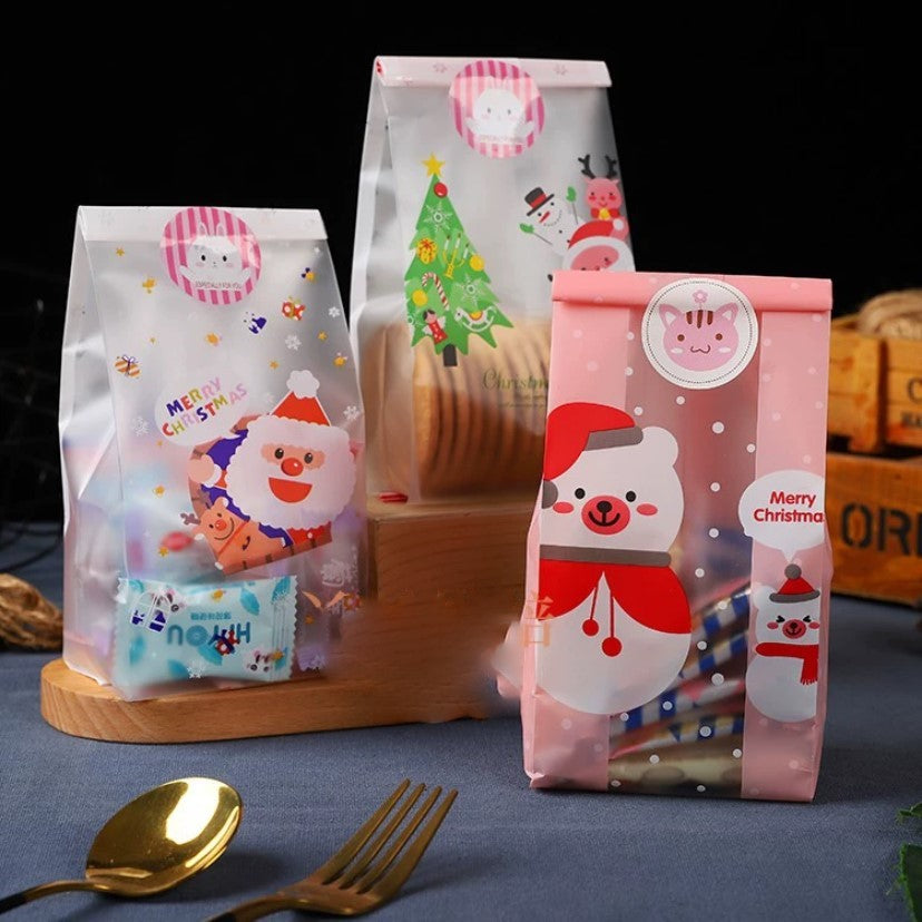 Pekanbaru Christmas Cookies Pouch / Plastik Cookies Doff Per Pack