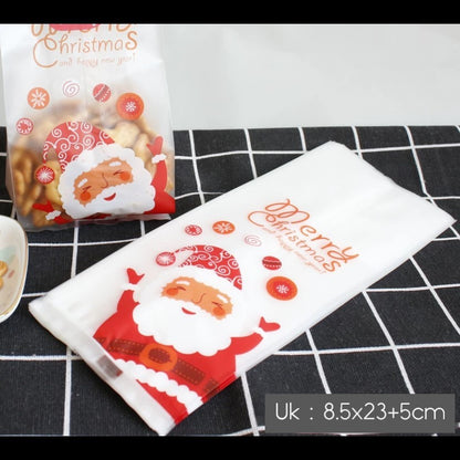 Pekanbaru Christmas Cookies Pouch / Plastik Cookies Doff Per Pack