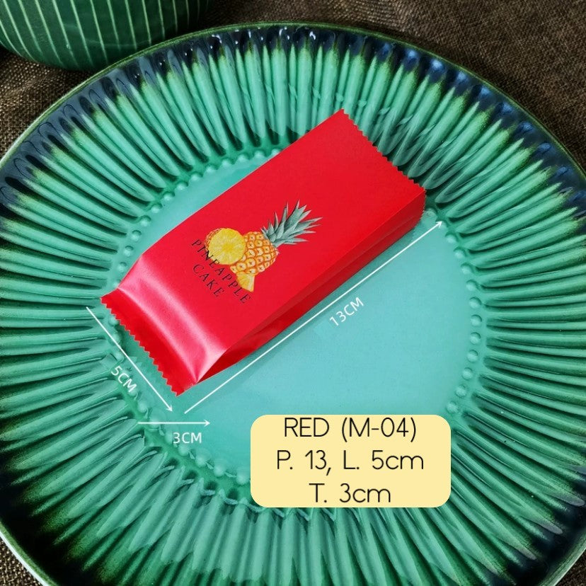 Pekanbaru Plastik Seal Nastar Taiwan Berbagai Motif Per Pack