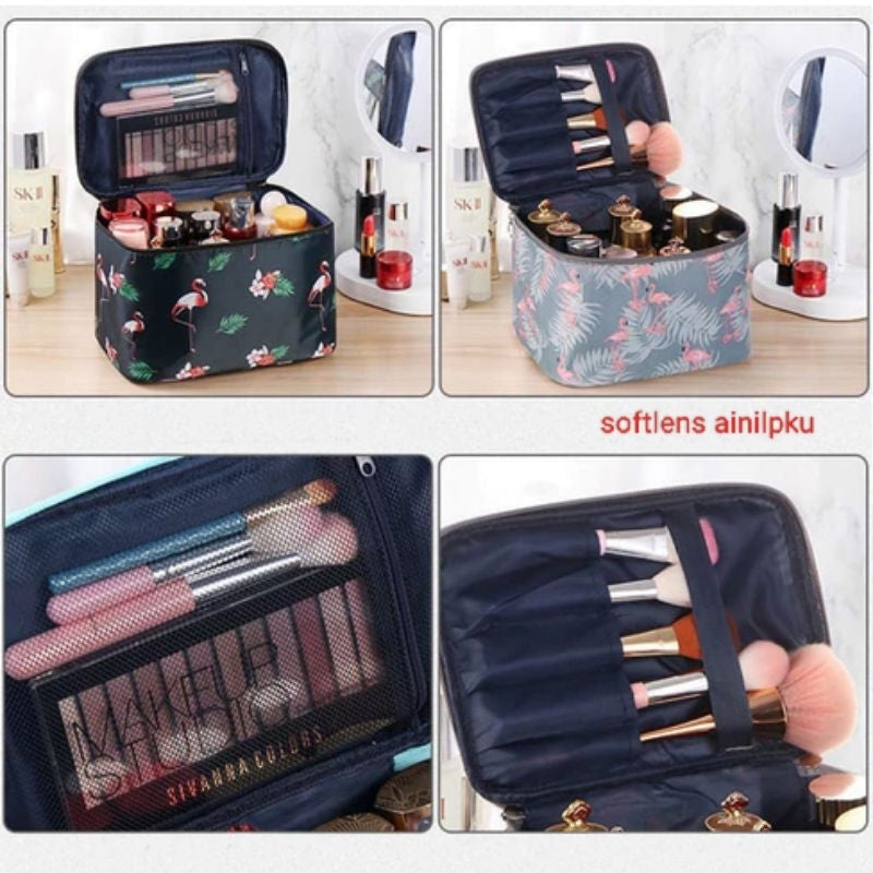 Pekanbaru Tas Kosmetik Pouch Make Up Travel / Tas Multi Fungsi / Tas