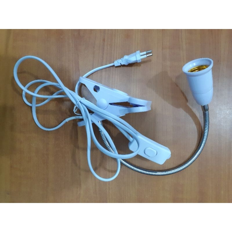 Pekanbaru Fitting Jepit Fleksibel 50Cm Plus Kabel 1,5M Serba Guna Fitting E27