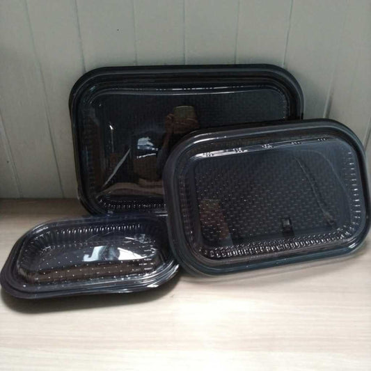 Pekanbaru Box/ Kotak Mika Nampan Alas Coklat Berbagai Ukuran