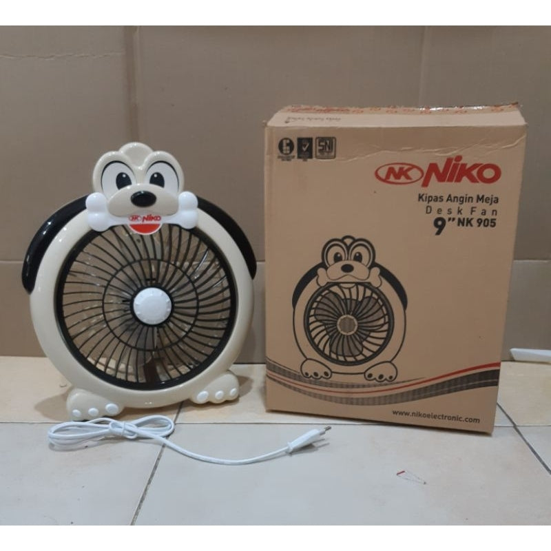 Pekanbaru Kipas Angin Meja Karakter 20 Watt Merk Random