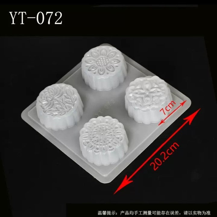 Pekanbaru Cetakan Agar Plastik Mooncake / Kue Bulan Per Pcs