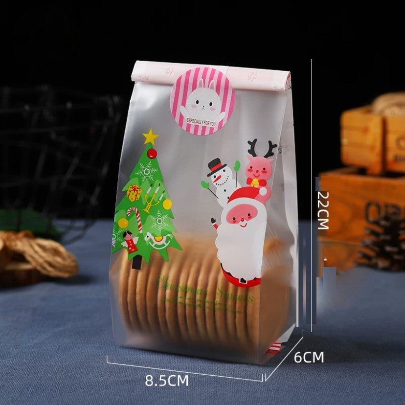 Pekanbaru Christmas Cookies Pouch / Plastik Cookies Doff Per Pack