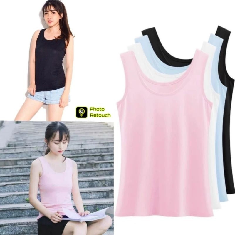 Pekanbaru Tanktop Tali Besar All Size Tank Top