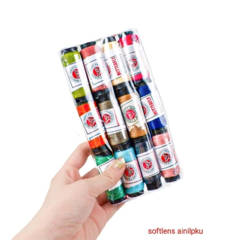 Pekanbaru [ Isi 12 Pcs ] Benang Jahit Tangan Besar Butterfly