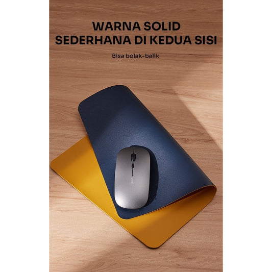 Pekanbaru Mousepad Robot Rp06S Pu Waterproof Anti Air Tahan Debu Kulit Premium