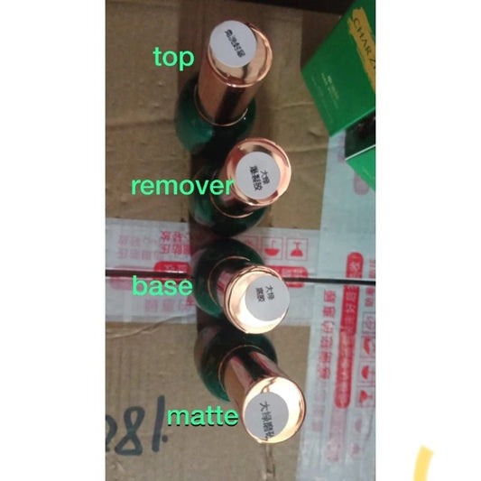 Pekanbaru Charzieg 15Ml Top Coat Base Coat Matte Top Coat / Kutek Gel Charzieg