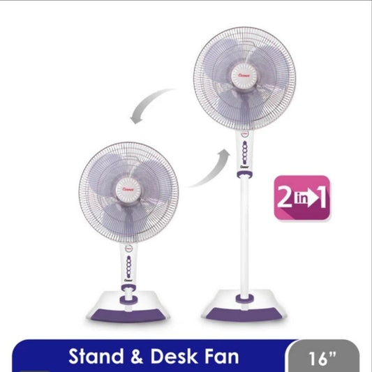 Pekanbaru Kipas Angin Cosmos 16-Sen 2In1 / Stand Fan Cosmos 16 Sen / 16Sen