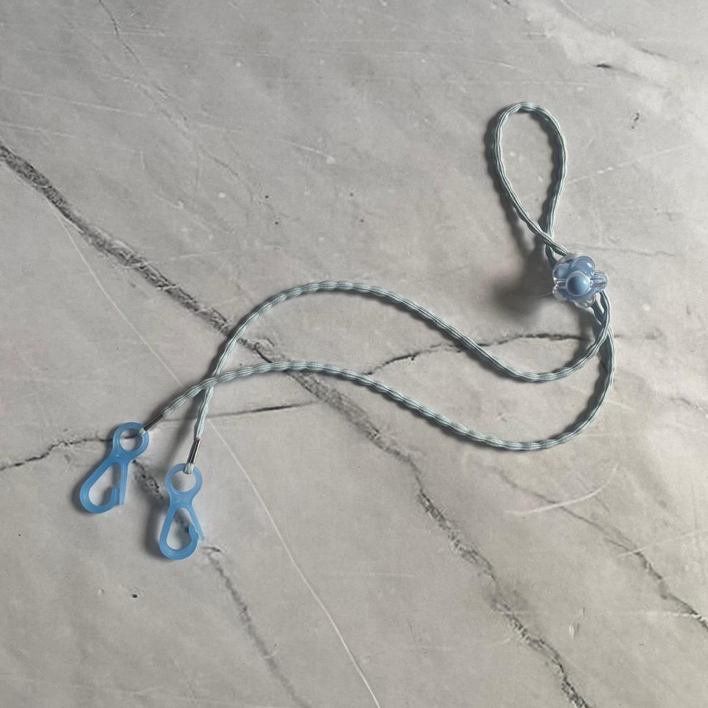 [YL] Strap Masker 2 in 1/ Kalung Masker / Kalung Gantungan Masker Multifungsi Bisa dipakai utk Hijab / Strap Masker Pita/Kalung Masker Hijab 2 in 1 Stap Masker Elastis Konektor Masker Boba