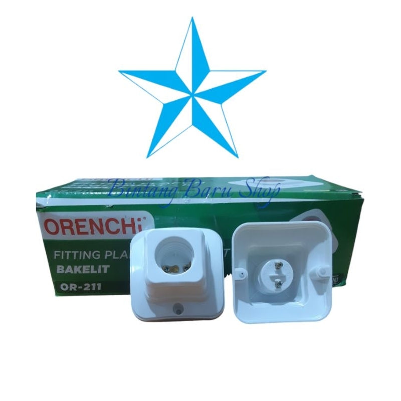 Pekanbaru Fitting Plafon Orenchi Petak Or-211 / Fitting Lampu Plafon Orenchi Petak